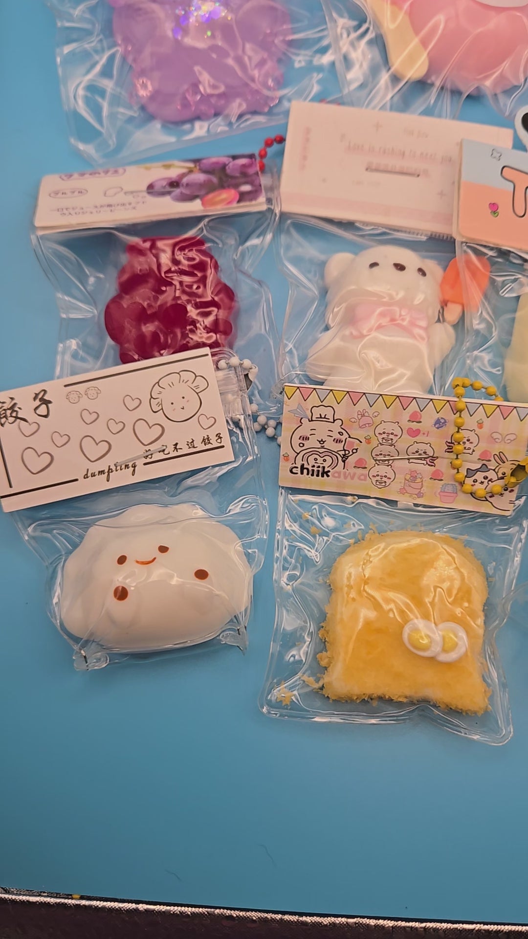 Mystery Mini Squishy Charm | Cute Kawaii Sensory Collectible