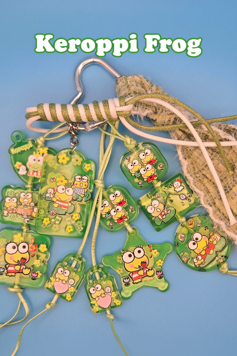 Handmade Kawaii Bag Charm | Cute Purse Charm | Coquette Backpack Charm | Beaded Keychain Accessory | Luxury Bag Charm