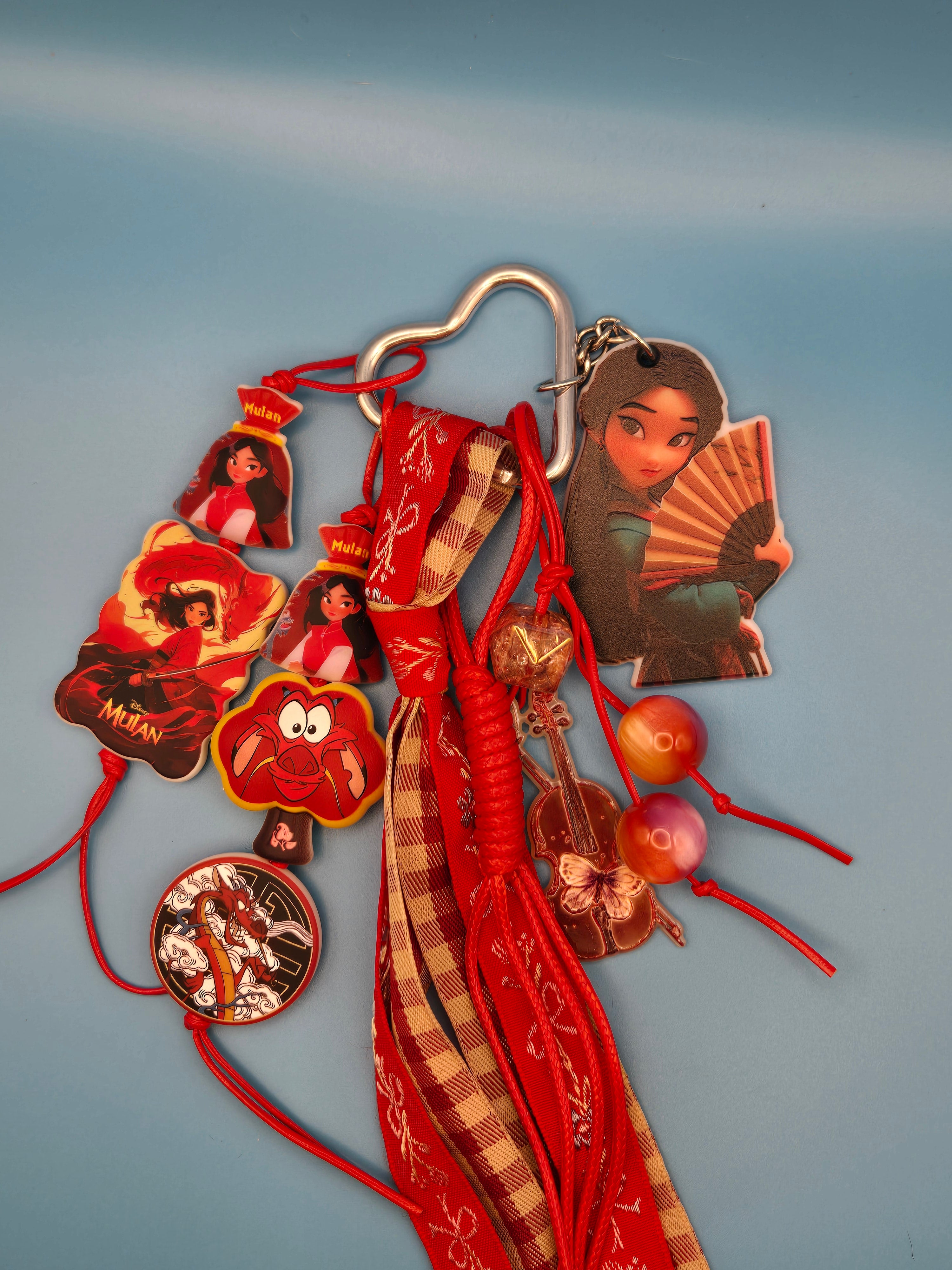Handmade Kawaii Bag Charm | Cute Purse Charm | Coquette Backpack Charm | Beaded Keychain Accessory | Luxury Bag Charm