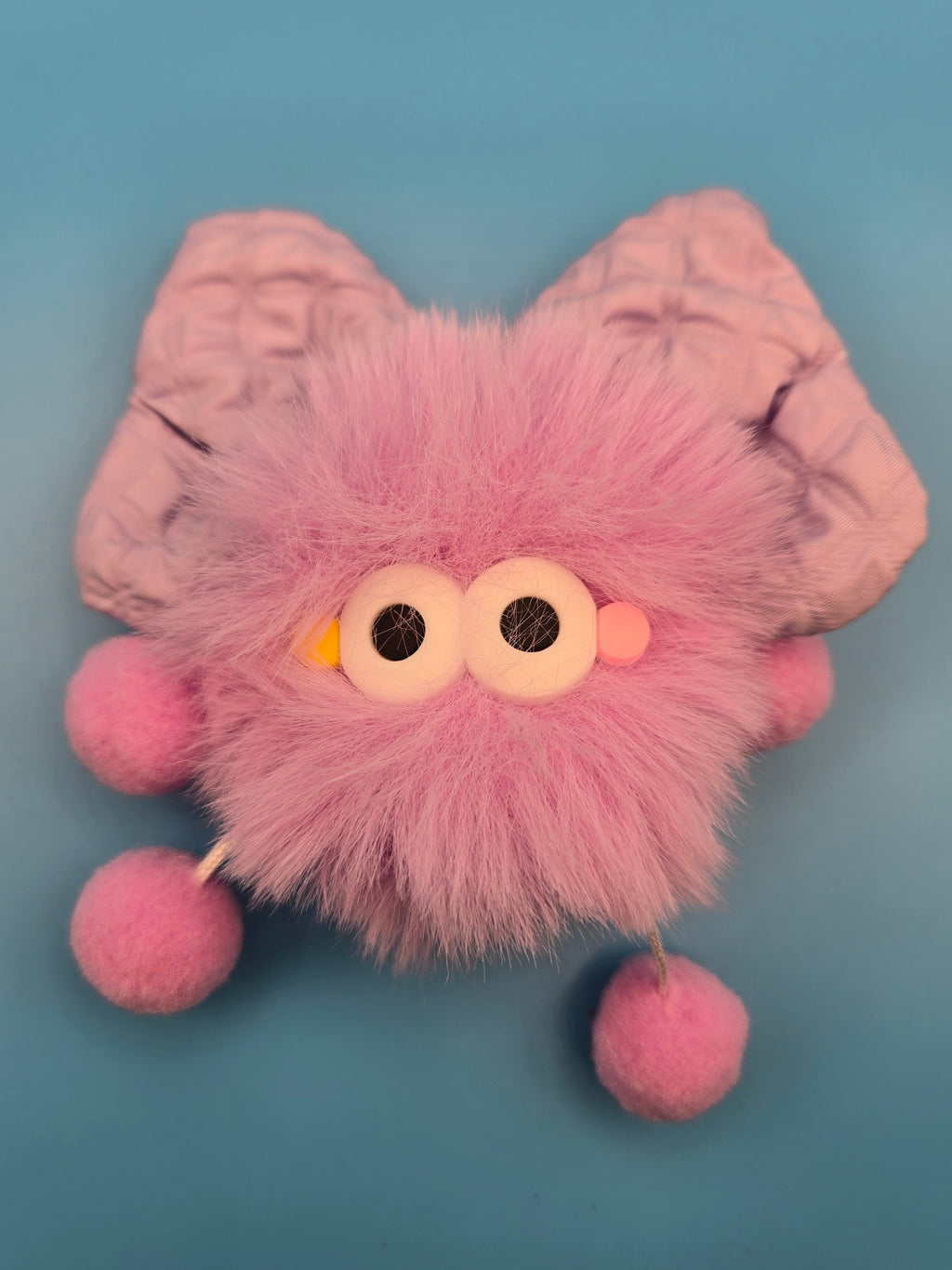 Handmade Fuzzy Buddies Plush Keychain | Cute Kawaii Bag Charm | Mystery Plush Gift