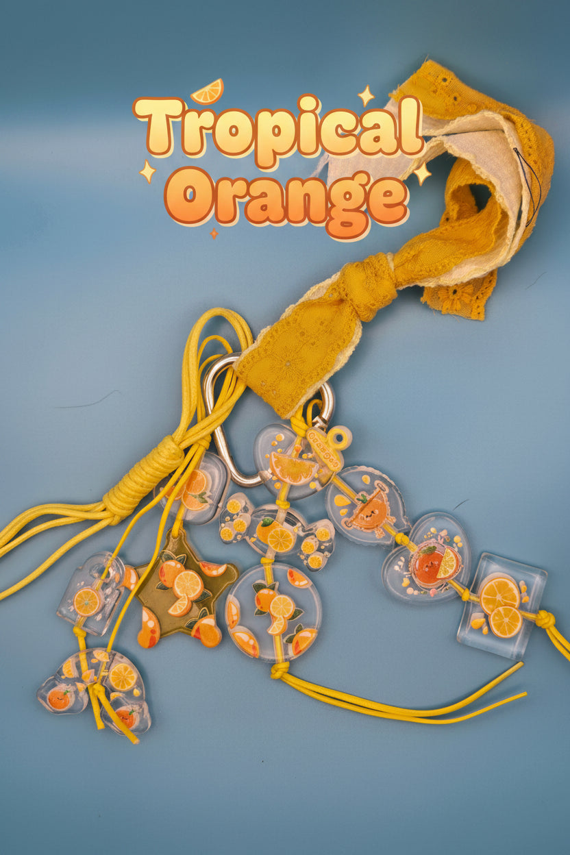 Handmade Kawaii Bag Charm | Cute Purse Charm | Coquette Backpack Charm | Beaded Keychain Accessory | Luxury Bag Charm