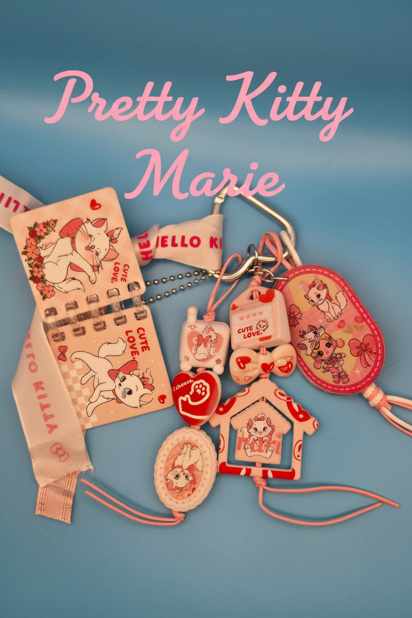 Handmade Kawaii Bag Charm | Cute Purse Charm | Coquette Backpack Charm | Beaded Keychain Accessory | Luxury Bag Charm