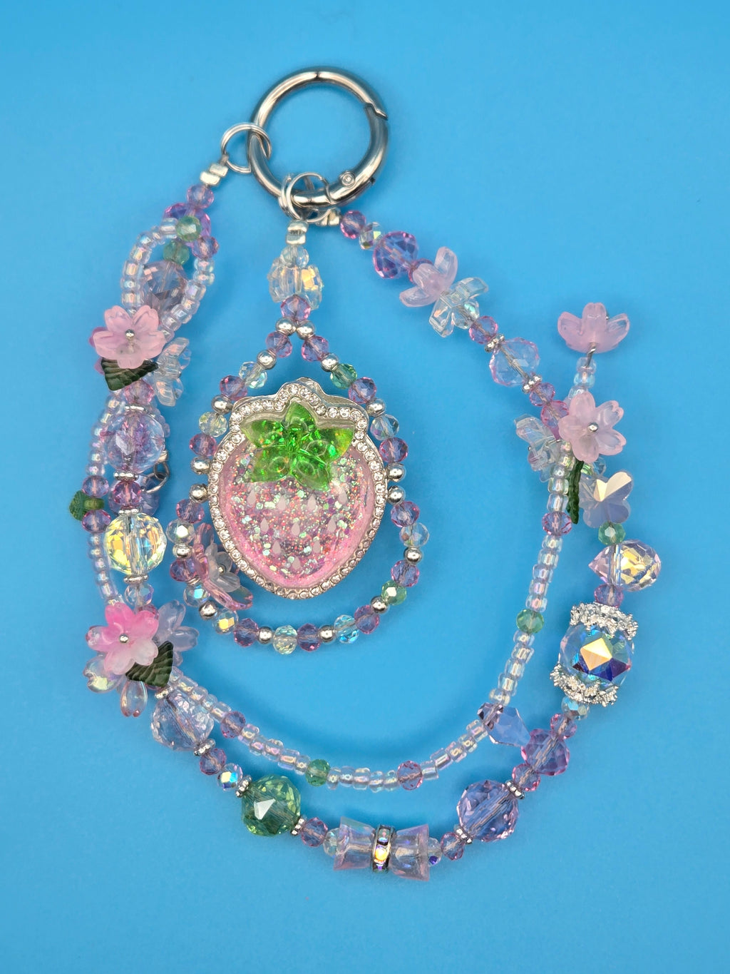 Handmade Kawaii Phone Charm Bundle | Cute Beaded Phone Strap | Mystery Phone Accessory