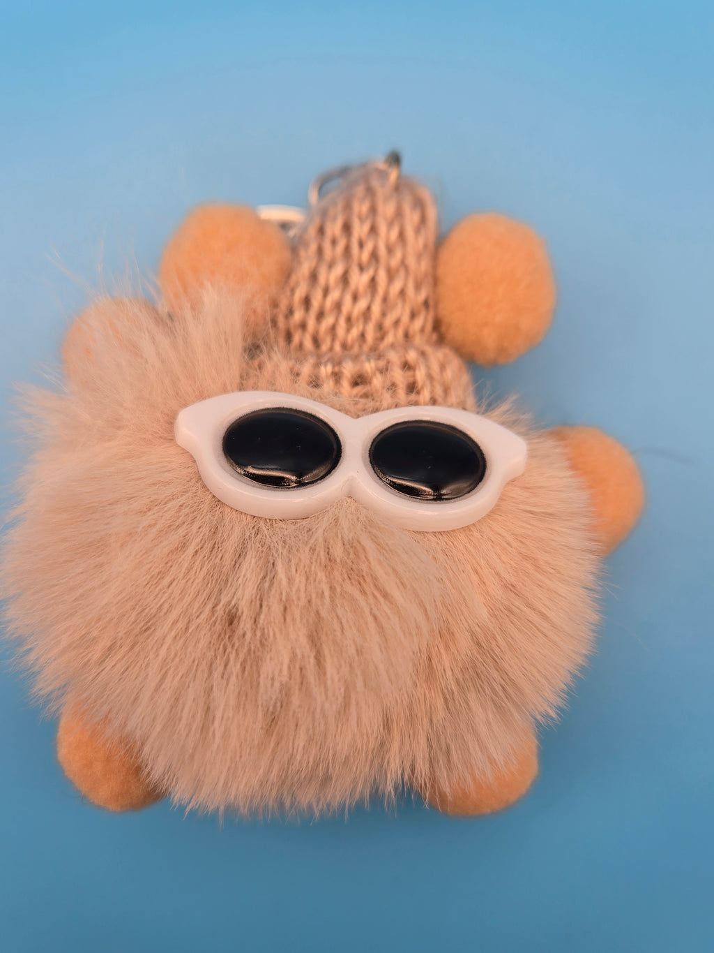 Handmade Fuzzy Buddies Plush Keychain | Cute Kawaii Bag Charm | Mystery Plush Gift