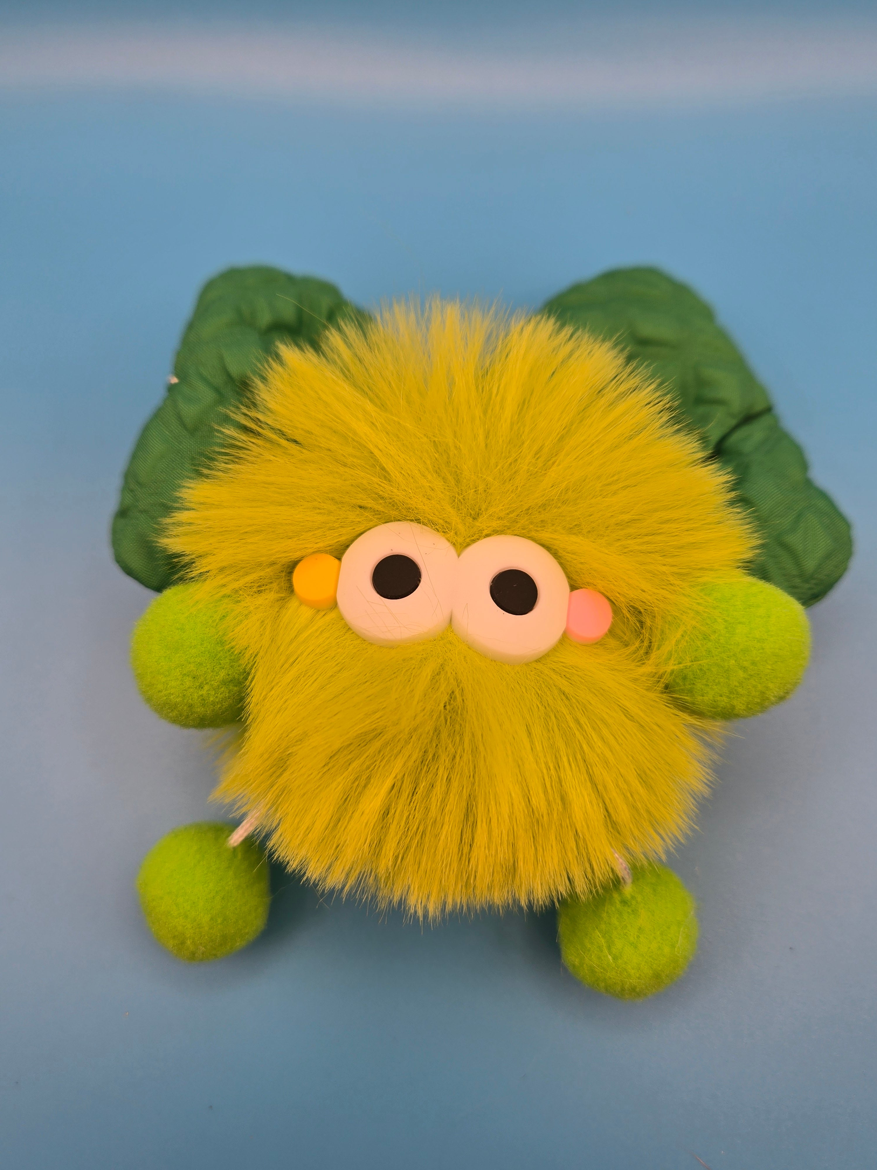Handmade Fuzzy Buddies Plush Keychain | Cute Kawaii Bag Charm | Mystery Plush Gift