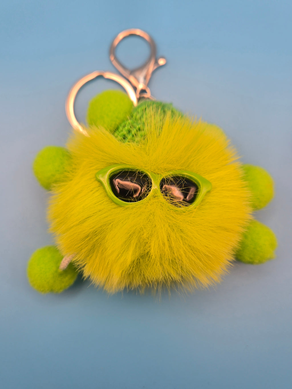Handmade Fuzzy Buddies Plush Keychain | Cute Kawaii Bag Charm | Mystery Plush Gift